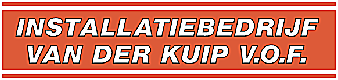 Logo van Installatiebedrijf Van der Kuip VOF