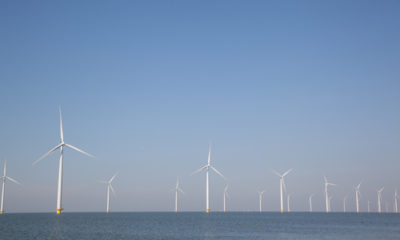 windmolens in zee