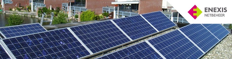 waterstof producerende zonne-energie set