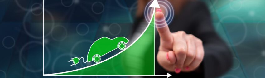 groen van elektrische auto's