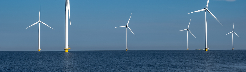 Windparken op zee